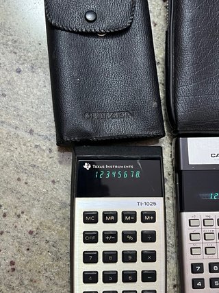 Lotto Calcolatrici Texas Instruments, Casio, Citiz