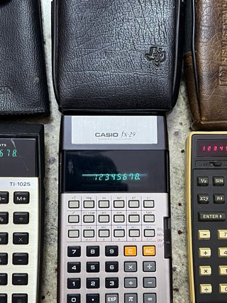 Lotto Calcolatrici Texas Instruments, Casio, Citiz