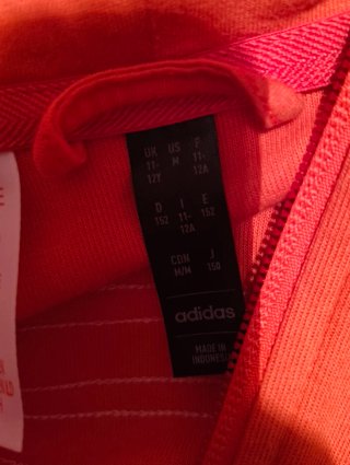 Felpa Adidas bambino 11/12 anni