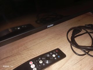 Smart TV Haier Negra