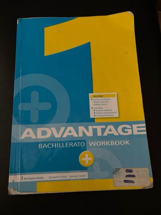 Advantage Student's book y workbook Bachillerato 1