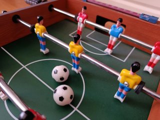 Futbolín de mesa