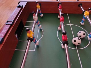 Futbolín de mesa