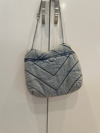 Bolso vaquero acolchado