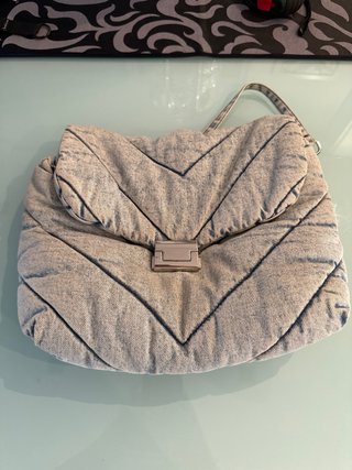 Bolso vaquero acolchado