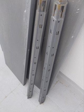 Estantería metálica 5 alturas gris