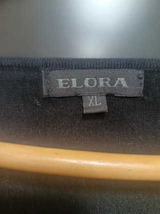 Jersey ELORA negro pedrería XL