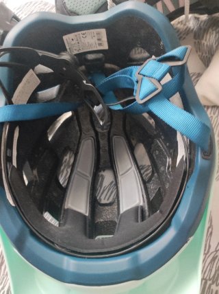 Patines infantiles y casco Rockrider