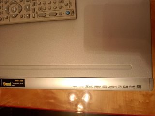 Combo LG grabador de VHS a DVD y viceversa
