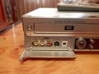 Combo LG grabador de VHS a DVD y viceversa