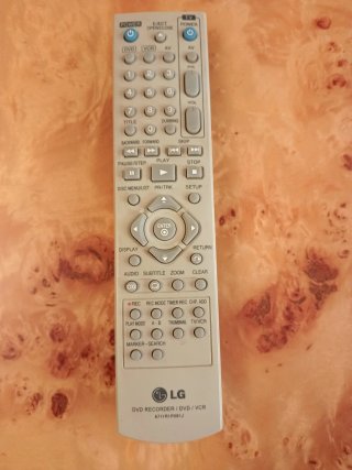Combo LG grabador de VHS a DVD y viceversa