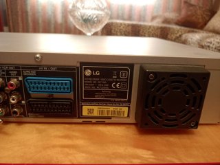 Combo LG grabador de VHS a DVD y viceversa