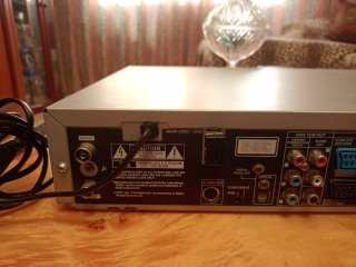 Combo LG grabador de VHS a DVD y viceversa