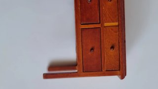 Mueble miniatura madera casa muñecas 1:12