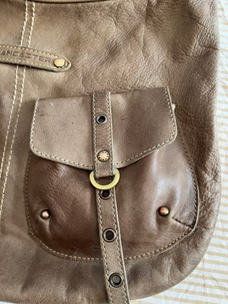 Bolso piel Lancaster vintage