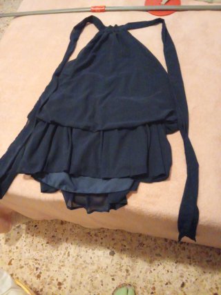 Traje corto fiesta mujer negro