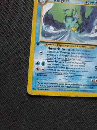 Kingdra 19/64 Neo Revelation 1a ed Pokémon