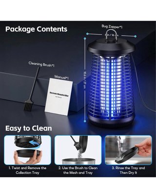 Zapper Elettrico Insetti 4200V