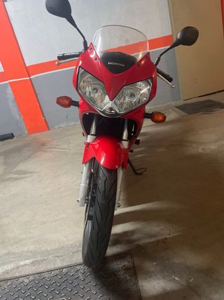 Honda CBR 125 R 2006 Roja y Plata