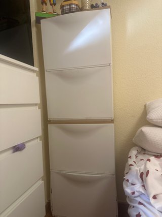 Zapatero Ikea 4 módulos con balda