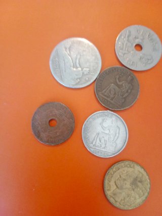Colección monedas republica
