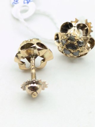 Pendientes Oro 18k Diamantes