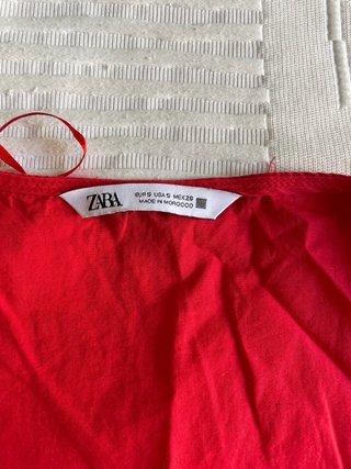 Vestido Zara Rojo