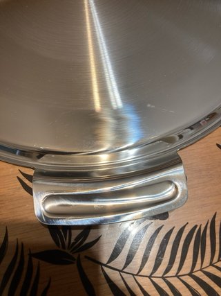 AMC Vassoio/Coperchio combinato acciaio inox 31 cm