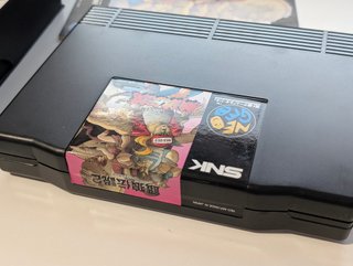 Fatal Fury 2 Neo Geo Cartucho y Manual
