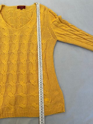 Jersey Burberry Mujer Amarillo Talla 44
