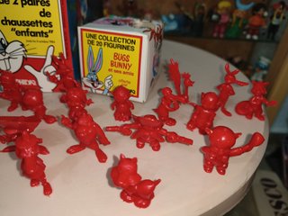 Colección Bugs Bunny Figuras Dunkin 80s