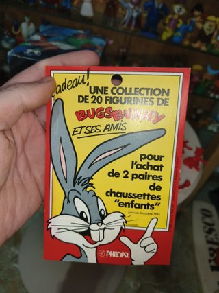 Colección Bugs Bunny Figuras Dunkin 80s