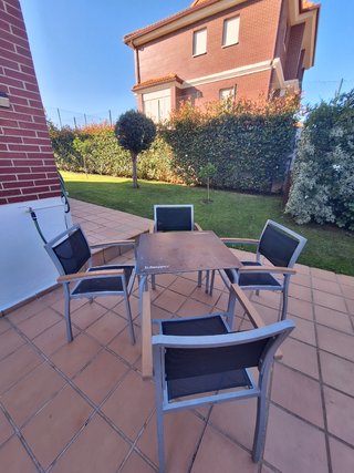 Conjunto mesa y 6 sillas terraza exterior