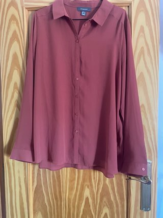 Blusa manga larga Primark rosa talla XXL