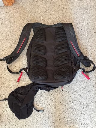 Mochila Alpinestars Negra con detalles rojos