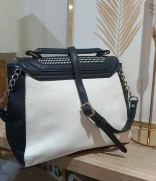 Bolso Nine West Negro y Blanco