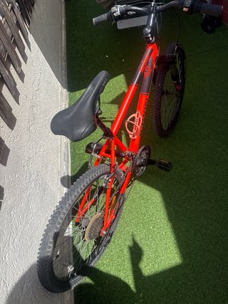 Bicicleta Rockrider Naranja Casi Nueva