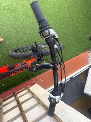 Bicicleta Rockrider Naranja Casi Nueva