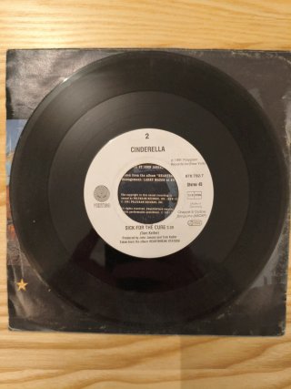 SINGLE CINDERELLA VINILO 7" HARD ROCK METAL AOR