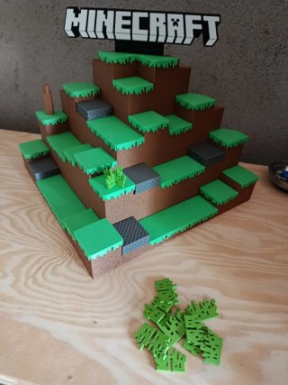 Expositor Minecraft 3D