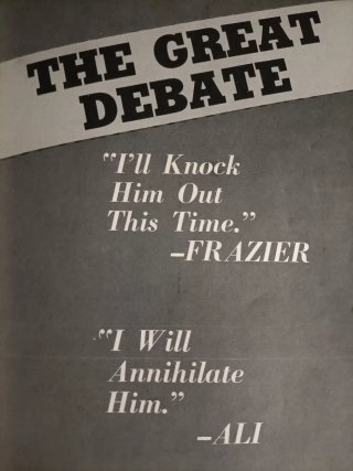 The Ring Revista Boxeo Frazier/Ali 1973