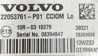 Volvo centralita ecu 22053761 .