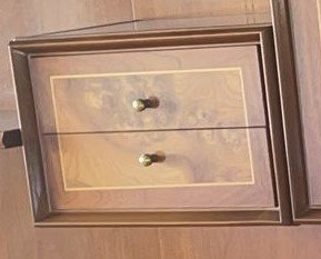 Módulo pequeño mueble 2 cajones sin trasera