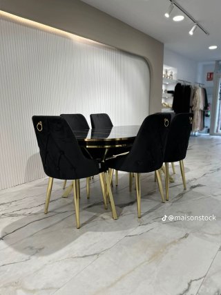 Mesa de Comedor Turca con 6 sillas Nuevas