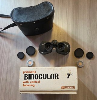 Binocolo TENTO 7x35 USSR Vintage Completo