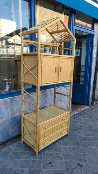 Estantería Organizador Vintage de Bambú 640513971