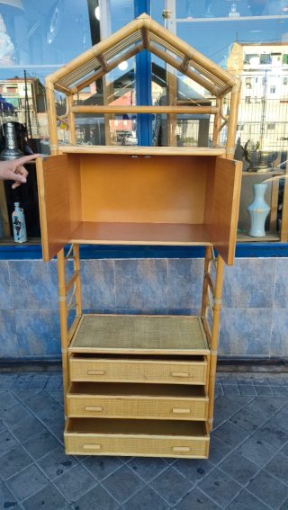 Estantería Organizador Vintage de Bambú 640513971