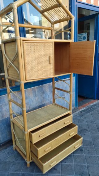 Estantería Organizador Vintage de Bambú 640513971
