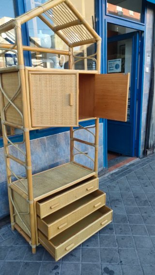 Estantería Organizador Vintage de Bambú 640513971