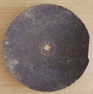 Disco de ferro para bricolagem